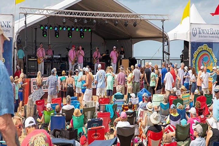 Beach Music Blast event