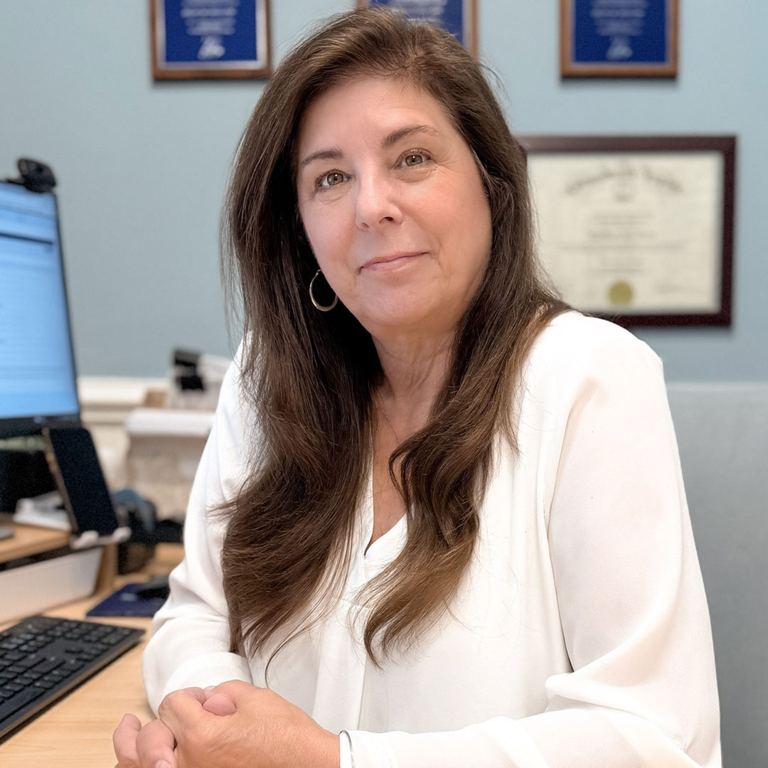 Staff member Kathy Davis